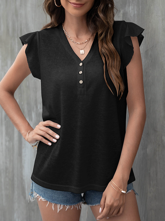 Loosen Plain Simple T-shirt
