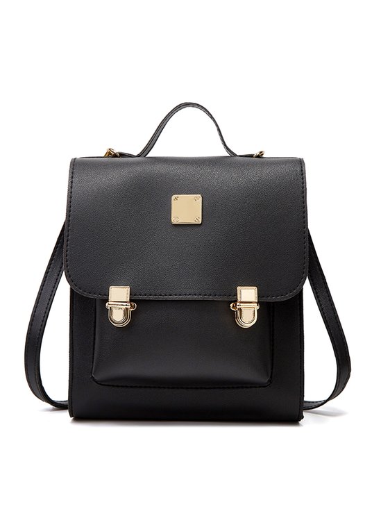 Clasp Lock Women's Bags