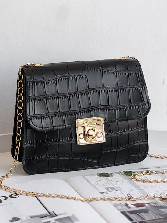 Pu Leather Simple Women's Bags