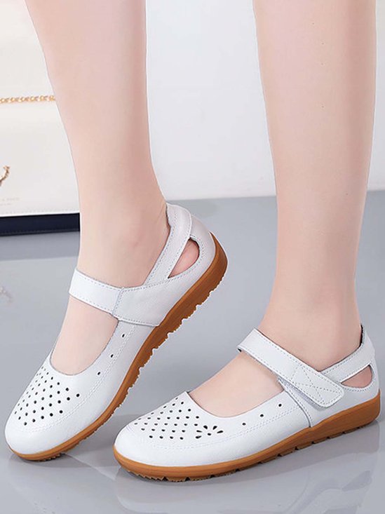 Pu Leather Flats