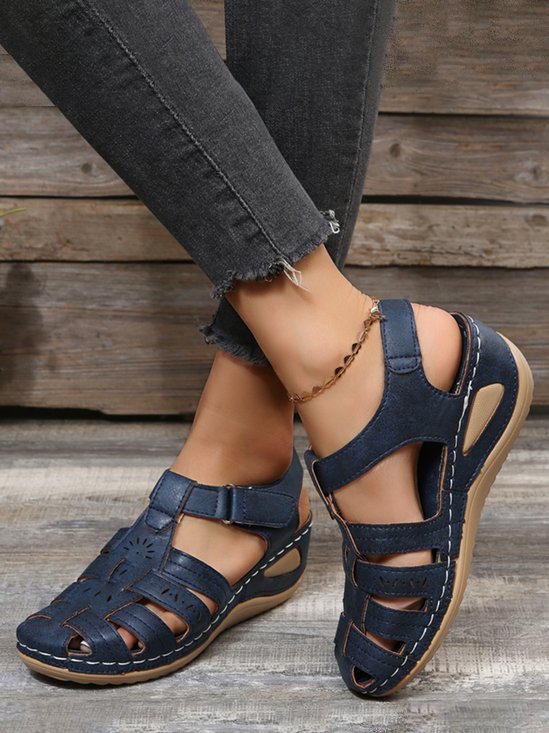 Pu Leather Fall Sandals