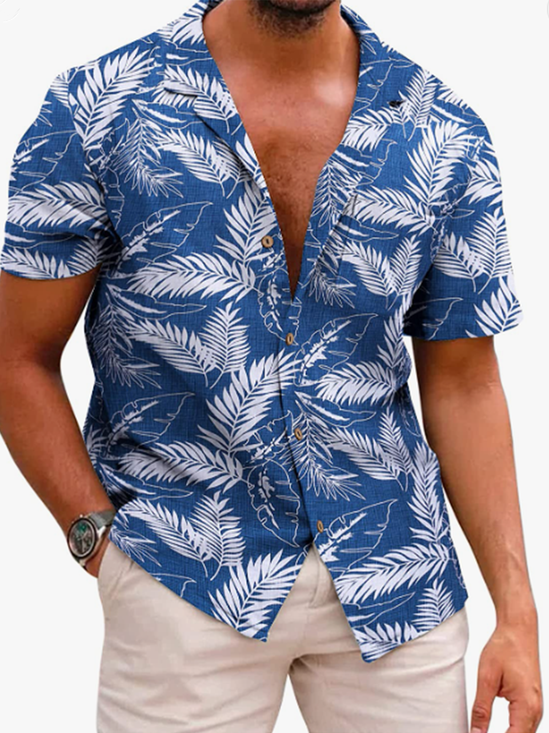 Short Sleeve Vacation Shirt ＆ Blouse