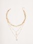 Resort Style Beach Pearl Multilayer Necklace