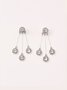 Zircon Tassel Earrings Dress Jewelry