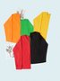 V Neck Jersey T-shirt