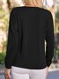 V Neck Jersey T-shirt