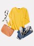 V Neck Jersey T-shirt