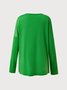 V Neck Jersey T-shirt