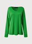 V Neck Jersey T-shirt