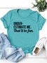 Short Sleeve Casual Printed T-shirt
