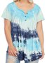 Cotton Casual V Neck Loosen T-shirt