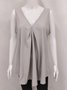 Loosen Plain Casual Tank & Cami