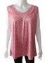 Loosen Floral Casual Tank & Cami