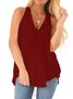 Loosen Plain Casual Tank & Cami
