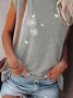 Crew Neck Loosen Cotton T-shirt