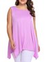 Plain Casual Loosen T-shirt