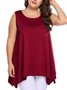 Plain Casual Loosen T-shirt