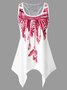 Casual Crew Neck Tank & Cami