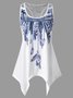 Casual Crew Neck Tank & Cami