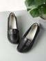 Cowhide Leather Flats