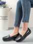 Cowhide Leather Flats