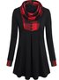 Cotton Blends Regular Fit Casual Long Sleeve Top