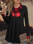 Cotton Blends Regular Fit Casual Long Sleeve Top