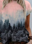 Plants Crew Neck Regular Fit T-shirt