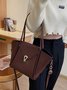 Simple Pu Leather Women's Bags