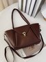 Simple Pu Leather Women's Bags