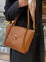 Simple Pu Leather Women's Bags