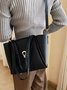 Simple Pu Leather Women's Bags