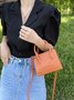 Pu Leather Zipper Women's Bags