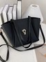Simple Pu Leather Women's Bags