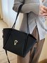 Simple Pu Leather Women's Bags