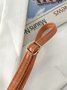 Pu Leather Zipper Women's Bags