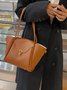 Simple Pu Leather Women's Bags