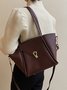 Simple Pu Leather Women's Bags