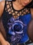 Crew Neck Cotton Regular Fit Casual Tank & Cami