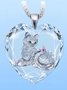 Heart Crystal Necklace