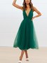 Party Spaghetti Regular Fit Summer Dress