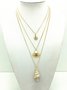 Bohemian Seaside Resort Conch Tower Necklace