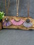 Ethnic Handwoven Tassel Necklace