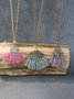Ethnic Handwoven Tassel Necklace