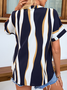 Striped Regular Fit Vacation T-shirt