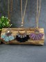 Ethnic Handwoven Tassel Necklace