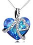 Heart Of The Ocean Crystal Necklace