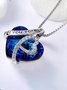 Heart Of The Ocean Crystal Necklace