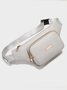 Simple Pu Leather Women's Bags