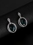 Crystal Earrings Necklace Set